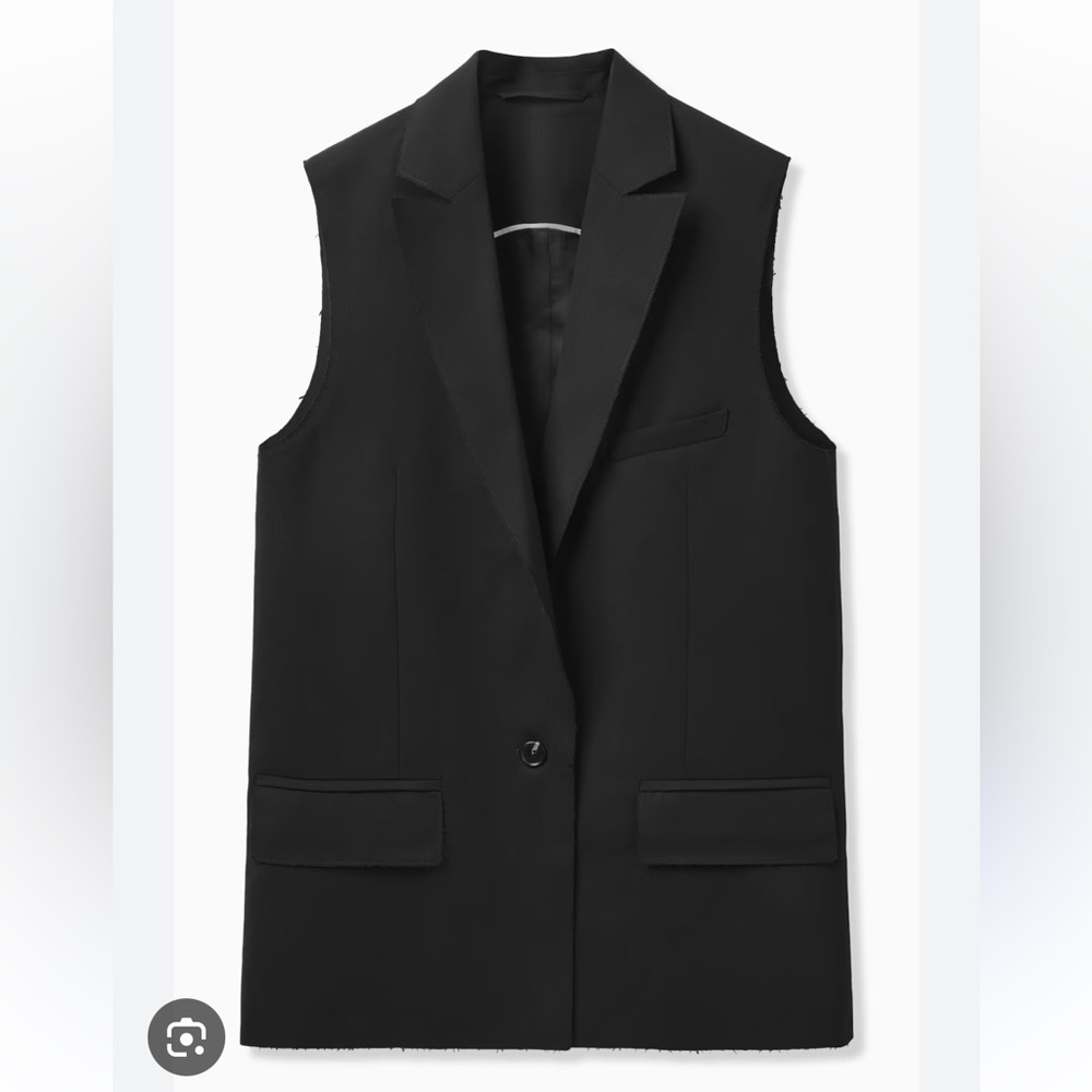 COS sleeveless blazer vest